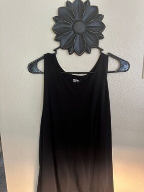 Mossimo Supply Co. Black Sleeveless Scoop Neck Tank Top